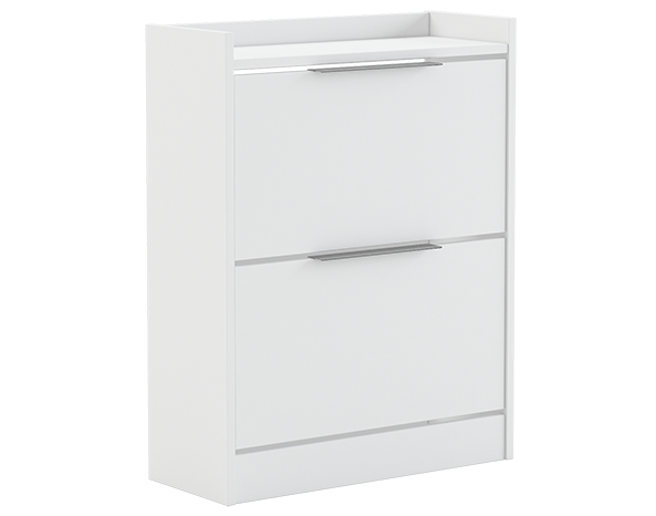 Обувница ОБ-2 600 (Белый глянец)