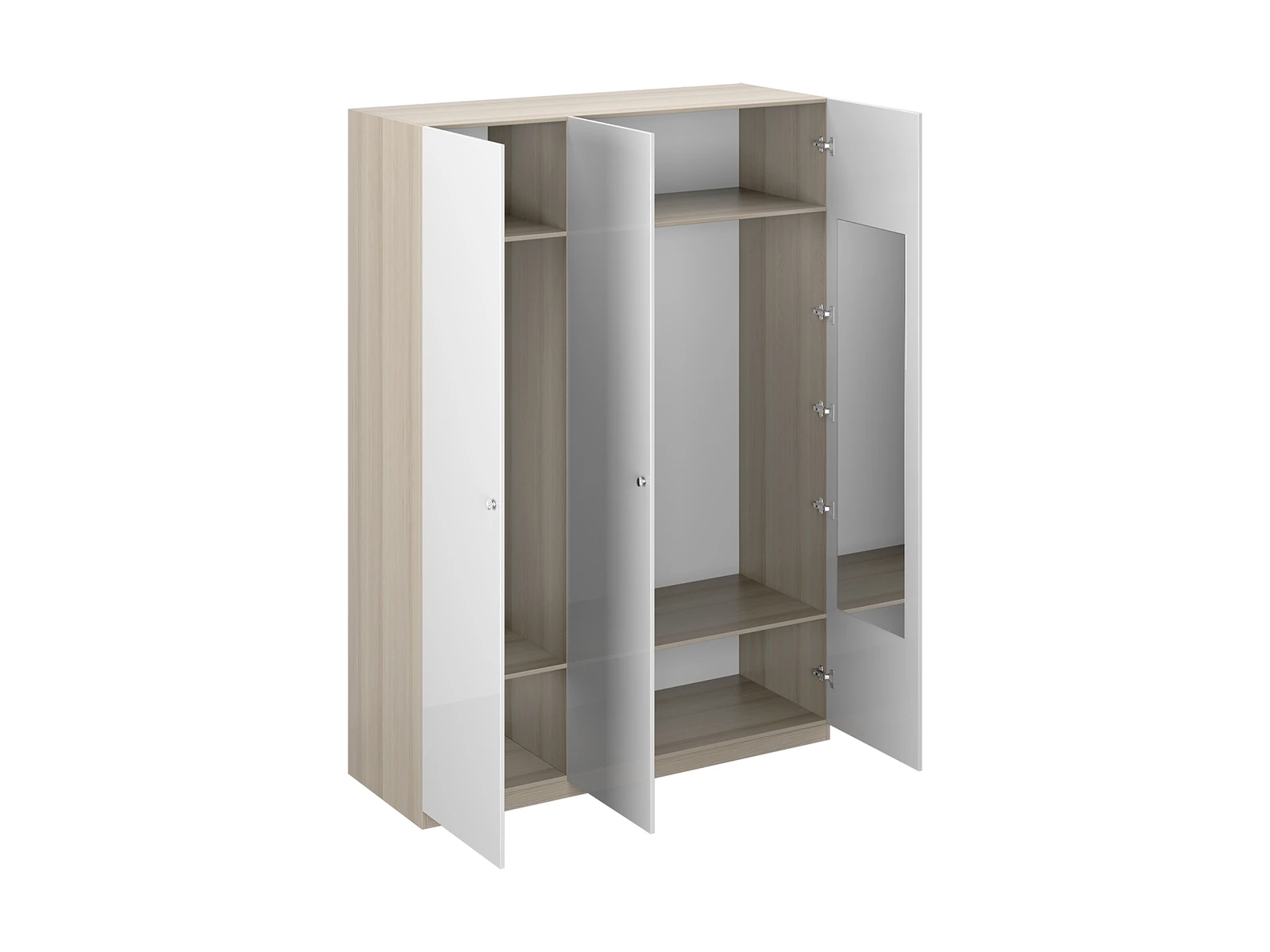 Шкаф Uno Ш3з глянец