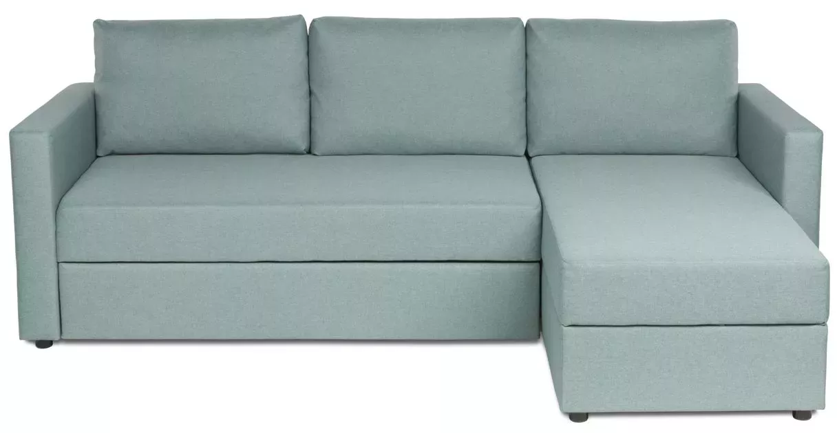 Диван угловой трехместный Вало с коротким подлокотником