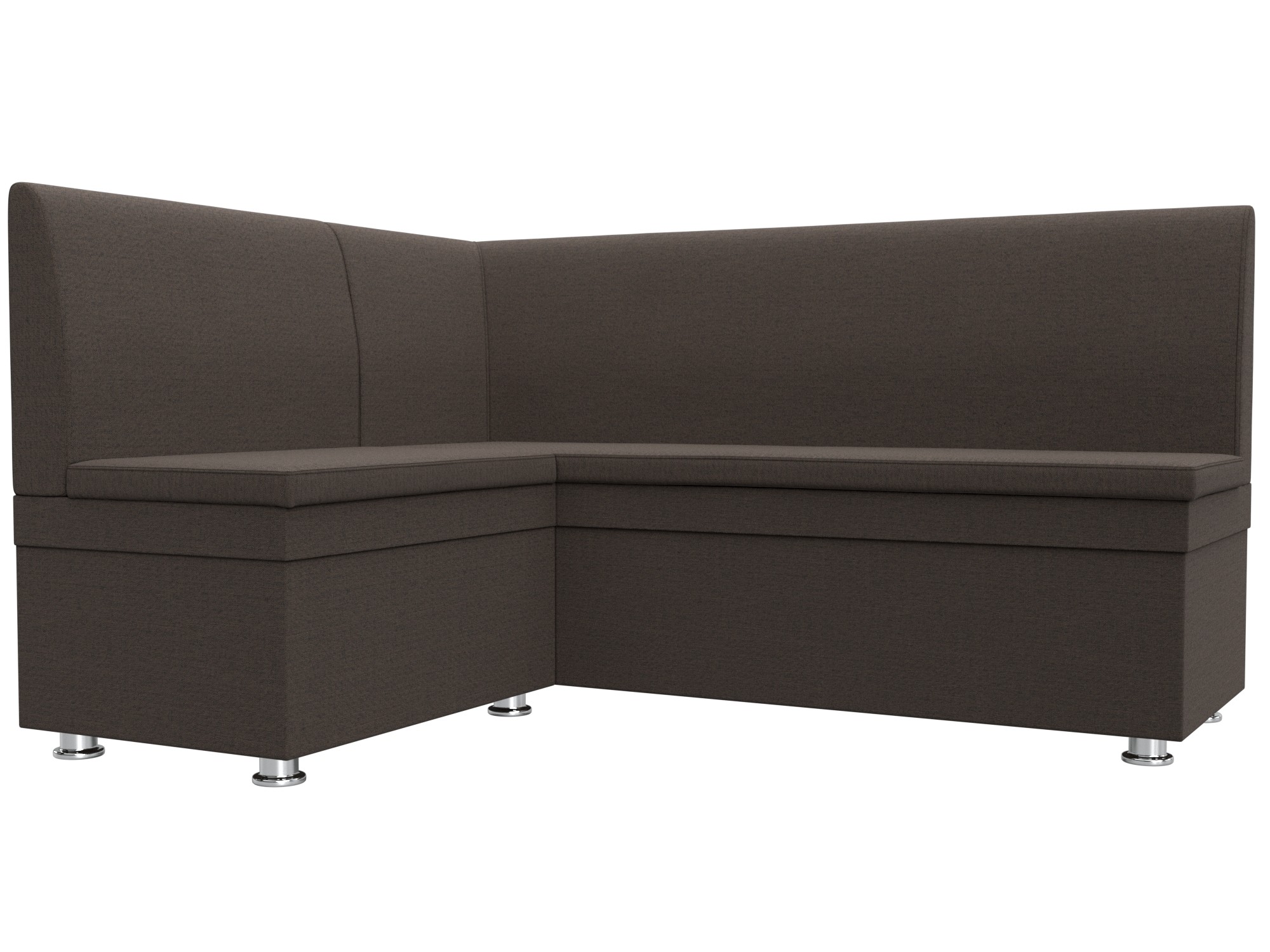 Диван кухонный угловой Уют левый угол Рогожка