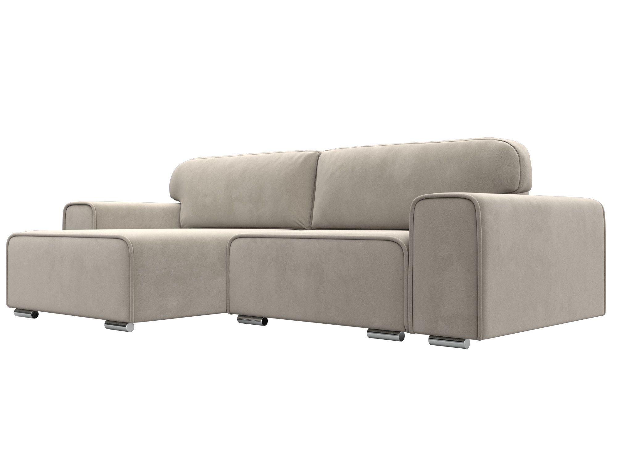 Диван угловой Лига-029 левый угол Микровельвет