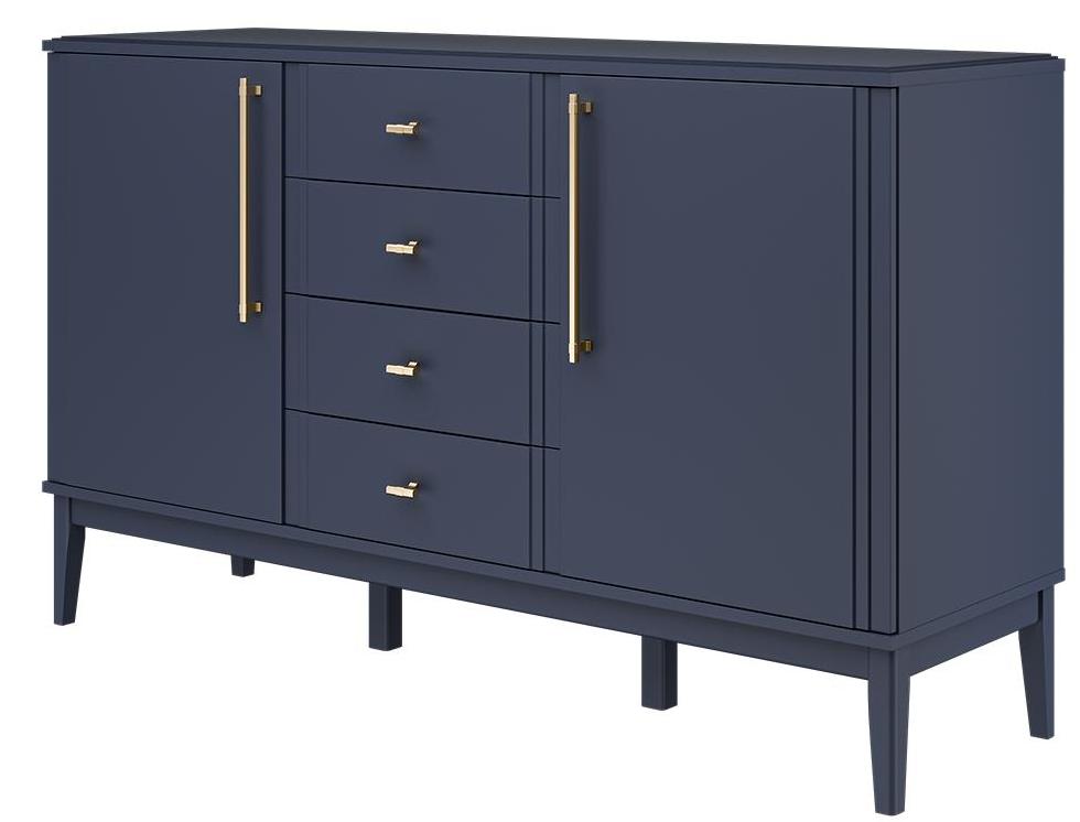 Комод Джали 4 ящика 2 двери