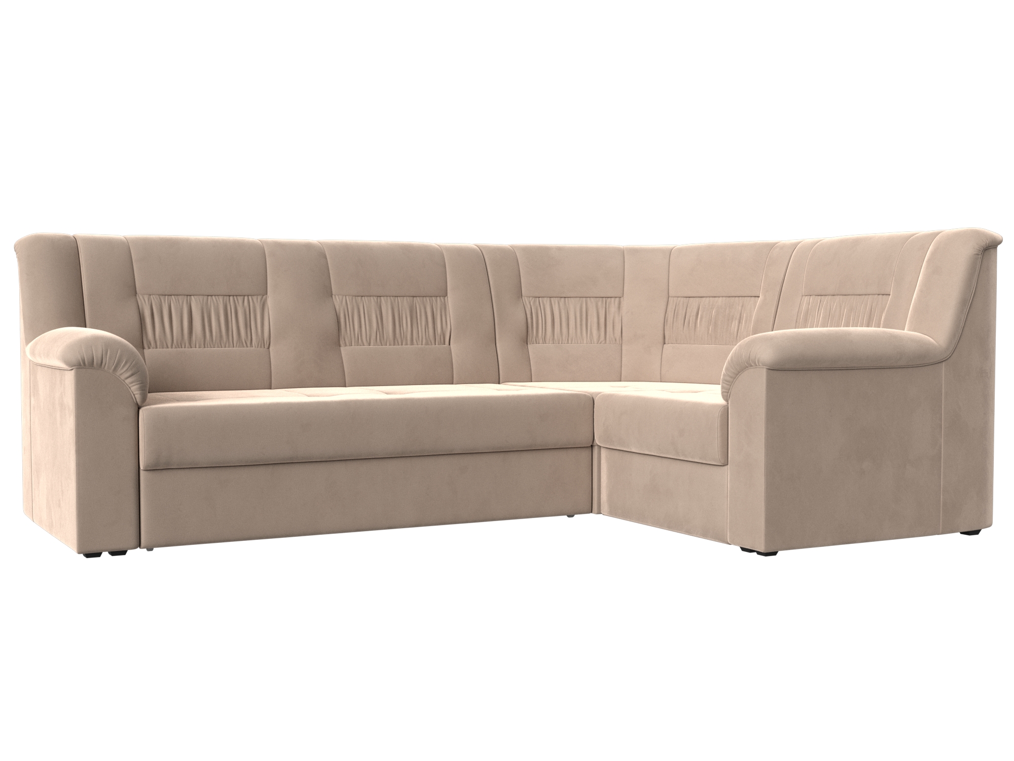 Диван угловой Карелия правый угол Велюр