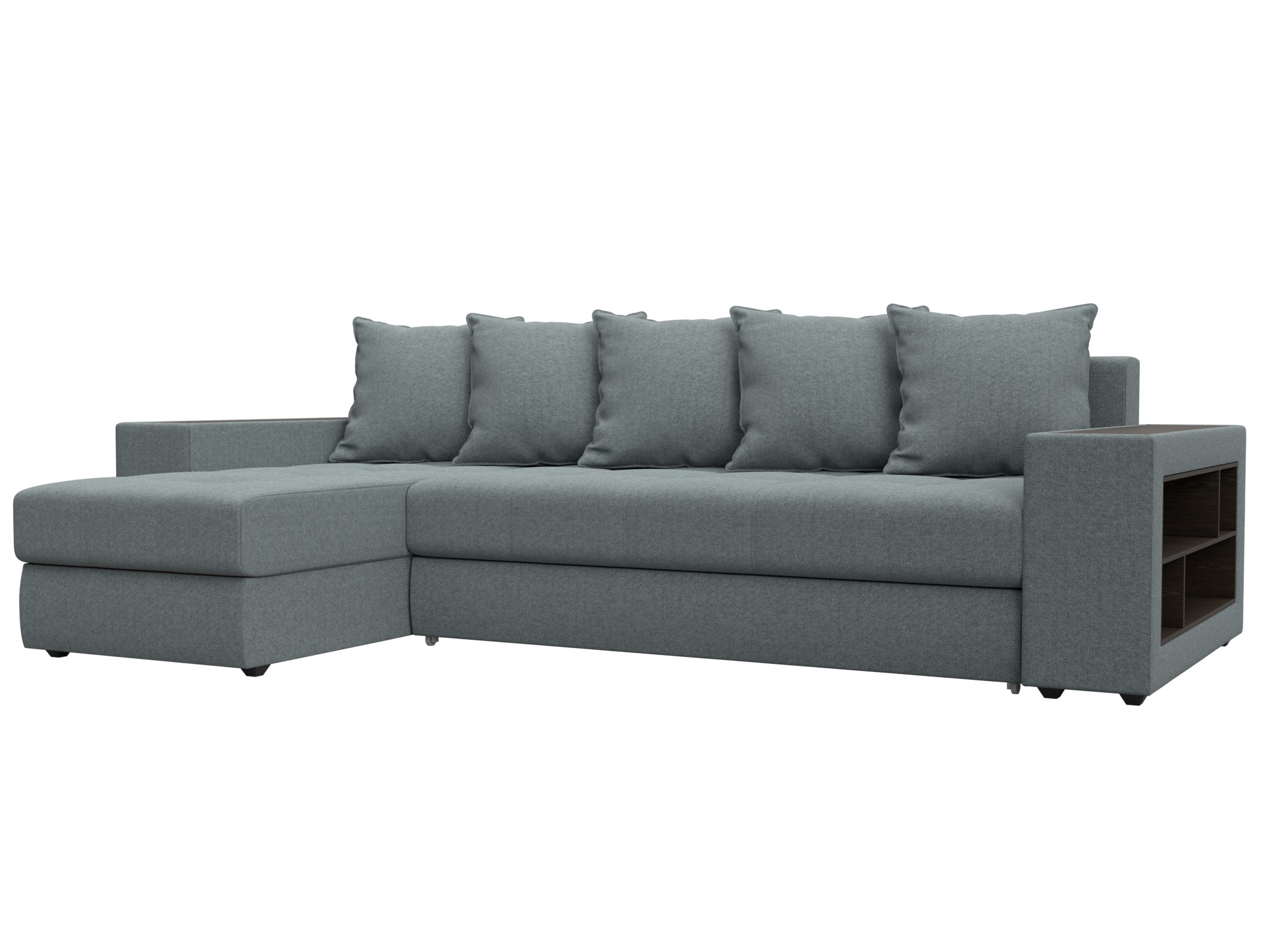 Диван угловой Дубай левый угол Рогожка