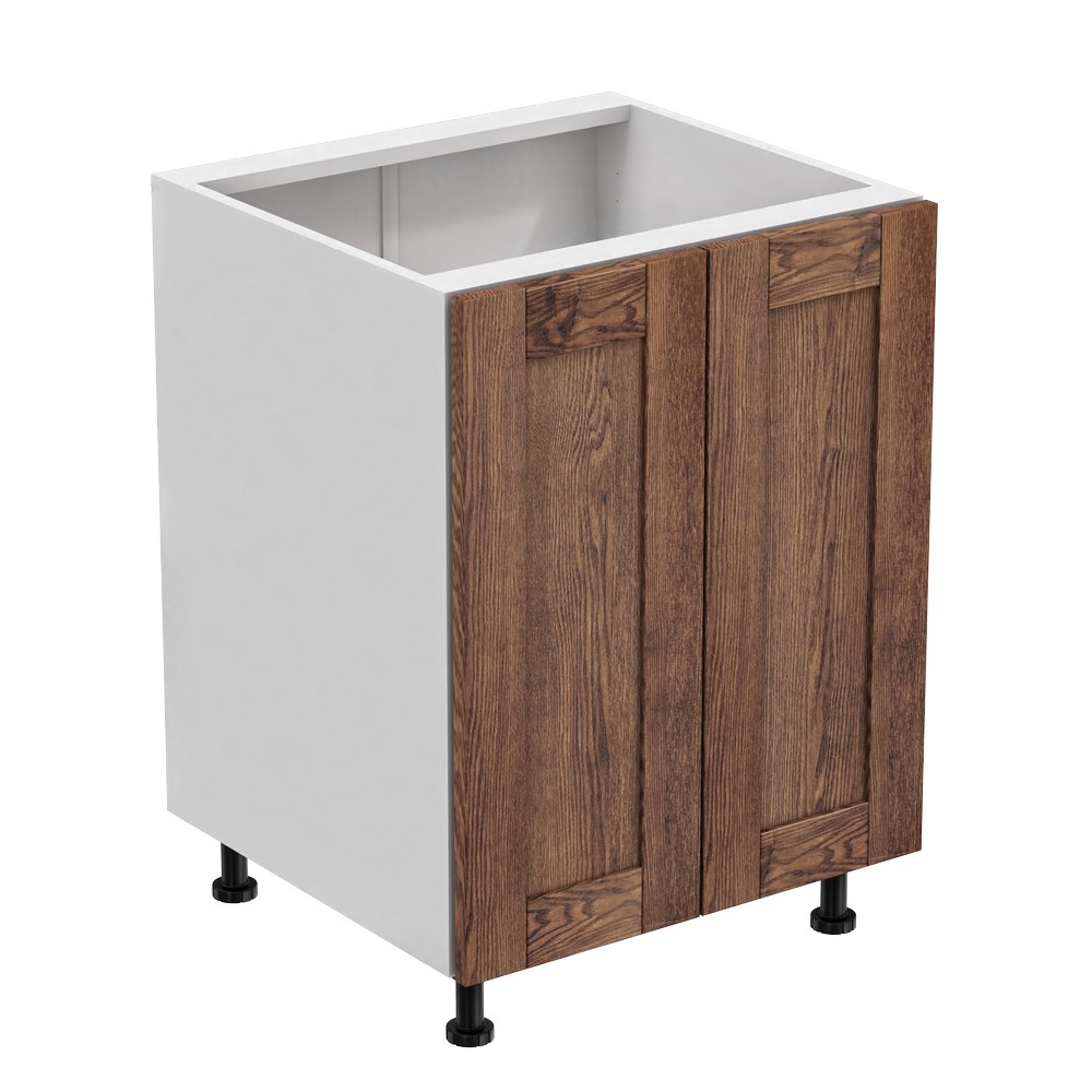 Шкаф Напольный 60x53x72 Глубокий + 1 полка, 2 двери