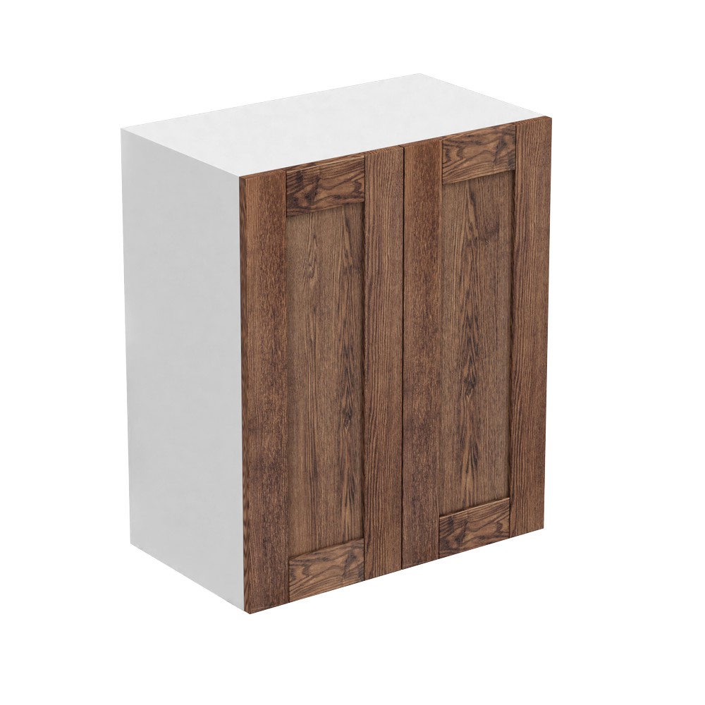 Шкаф Навесной 60х34х72 Узкий +1 полка,  2 двери