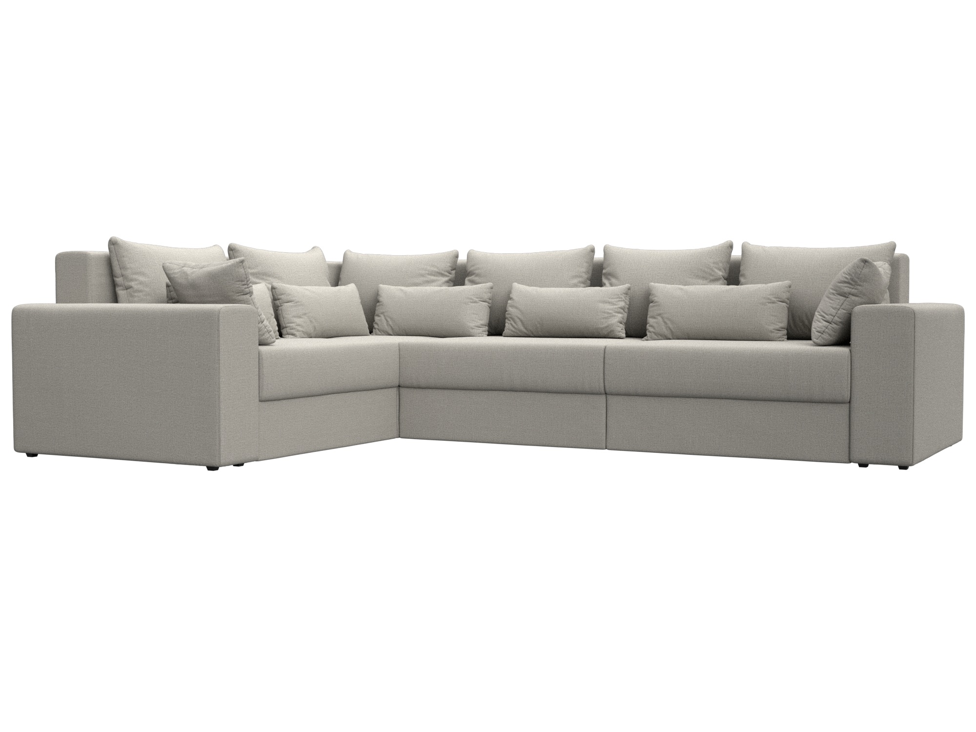 Диван угловой Майами Long левый угол Рогожка