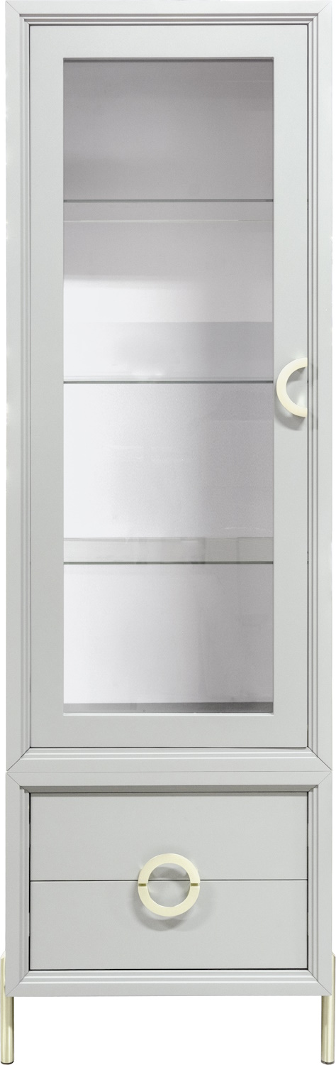 Шкаф с витриной Флора П6.980.0.01