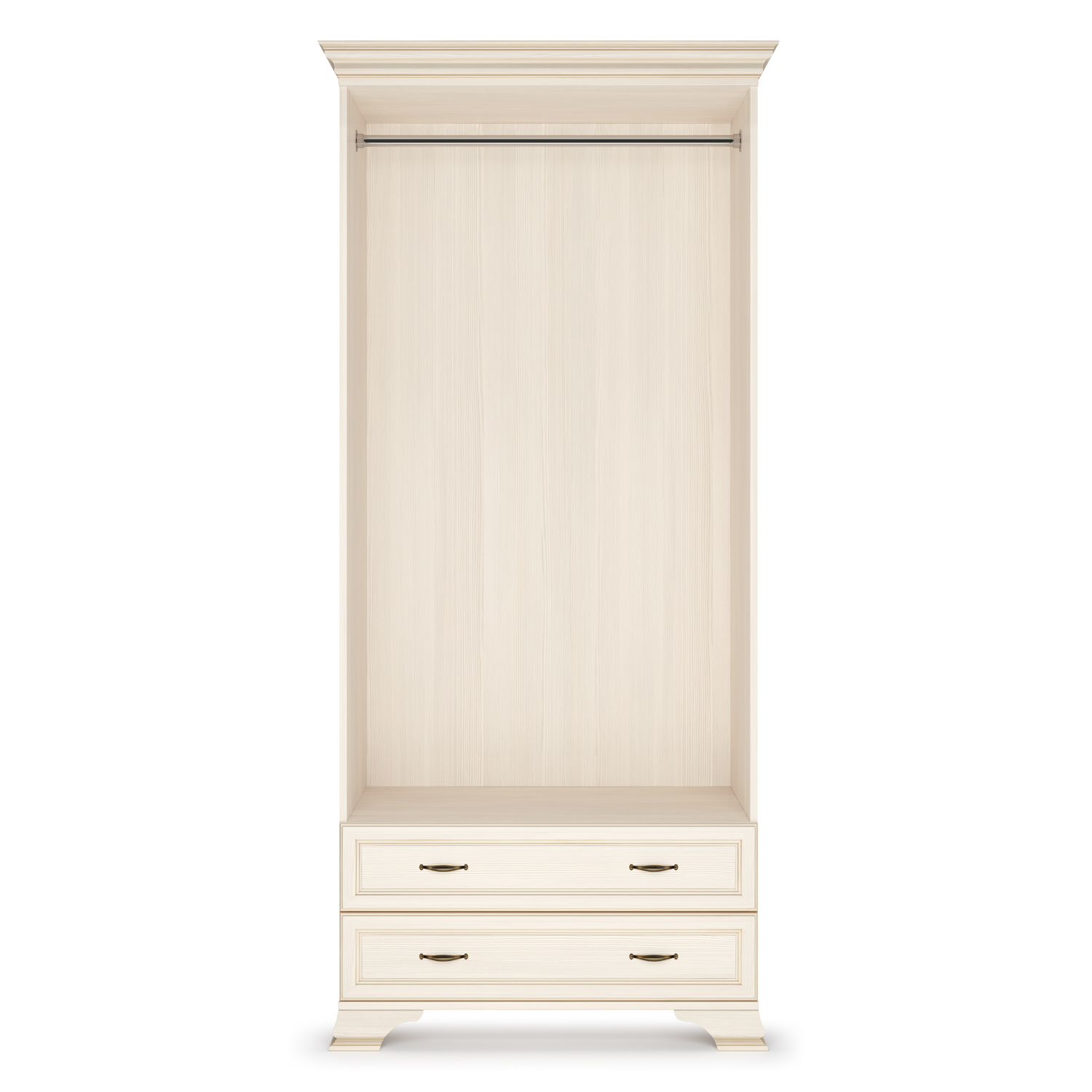 Шкаф 2-х дверный (корпус) Сиена