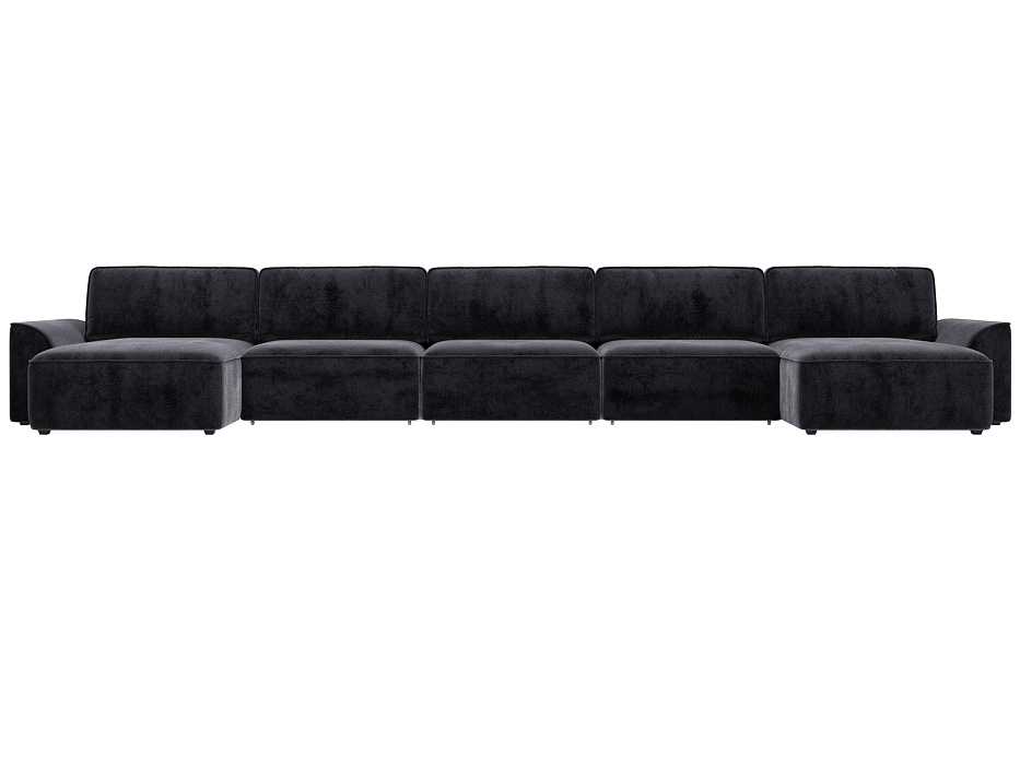 Диван П-образный Лига-048 НПБ МегаЛонг Велюр