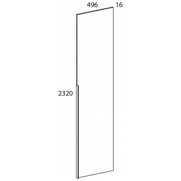 Дверь TETRA 50/232 GLD