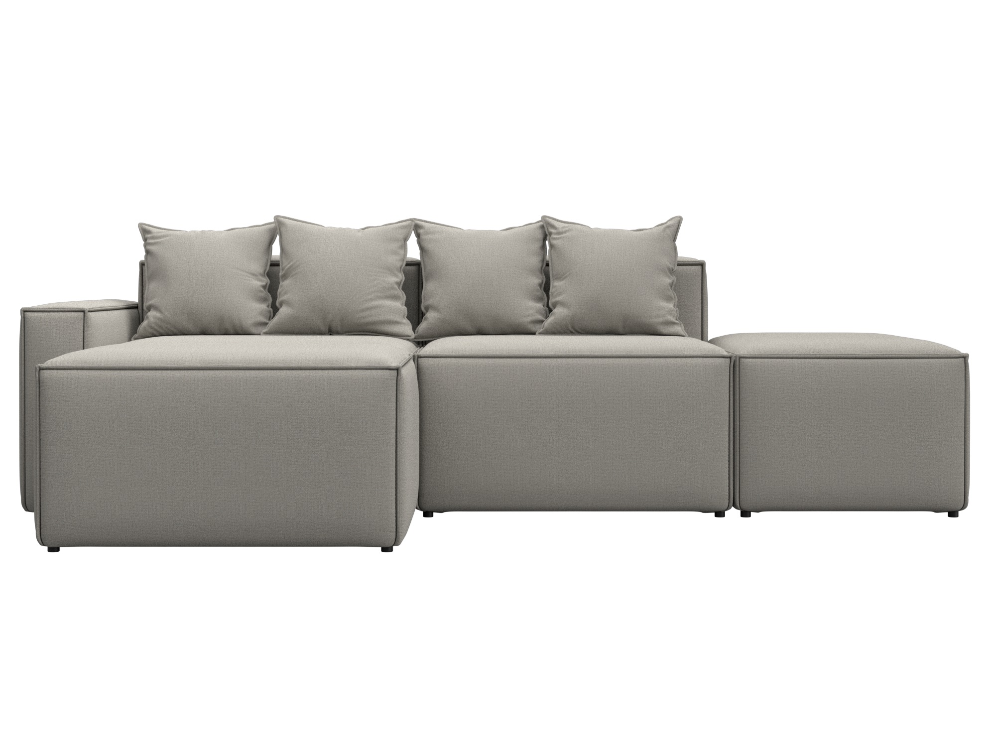 Диван угловой модульный Лига-063 угол левый Рогожка