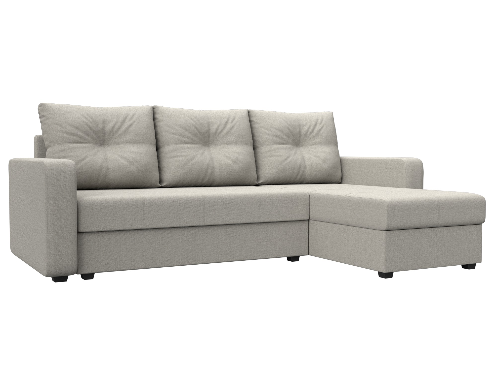 Диван угловой Ливерпуль Лайт правый угол Рогожка