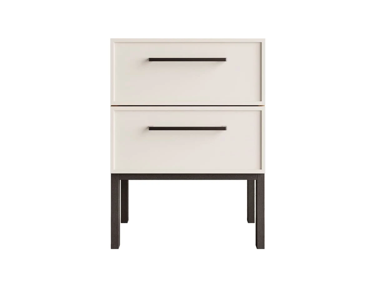 Тумбочка с двумя ящиками Nicole