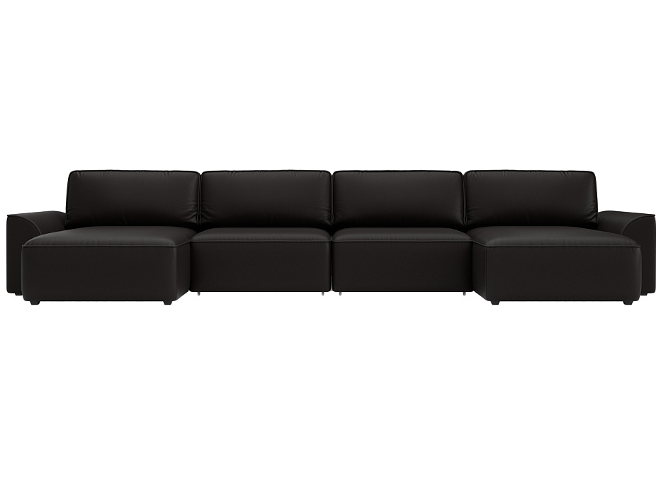 Диван П-образный Лига-048 НПБ лонг Экокожа