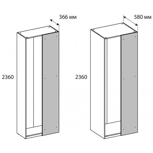Стенка передняя TETRA 50/236