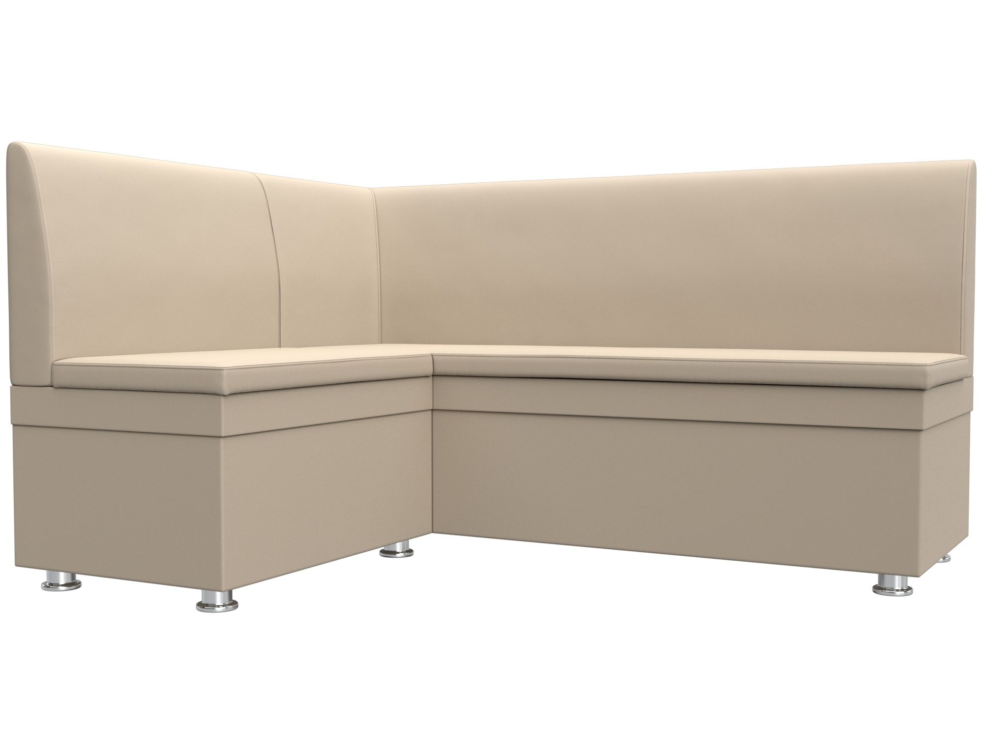 Диван кухонный угловой Уют левый угол Экокожа