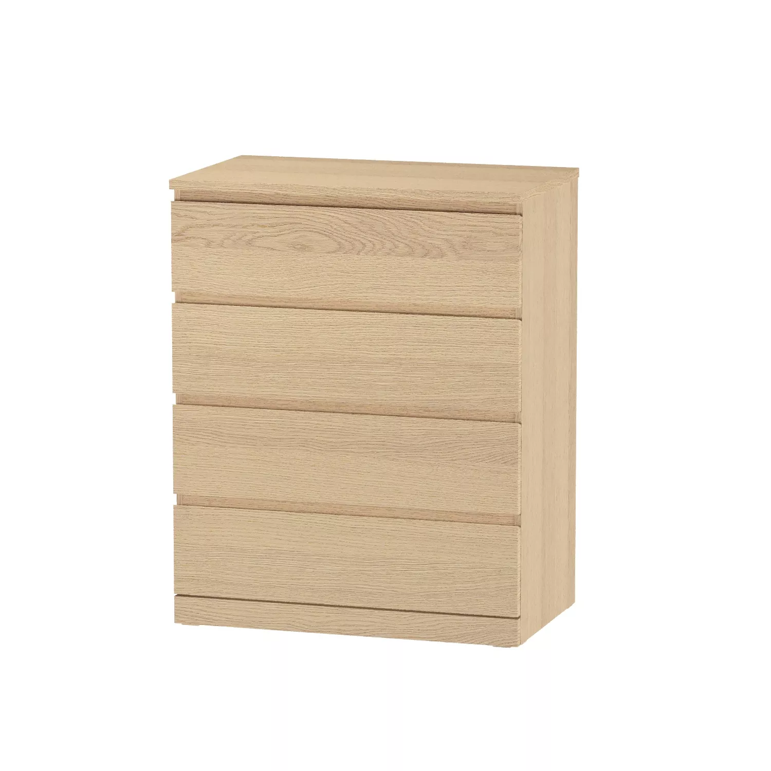 Комод Варма Прайм 4 дуб беленый