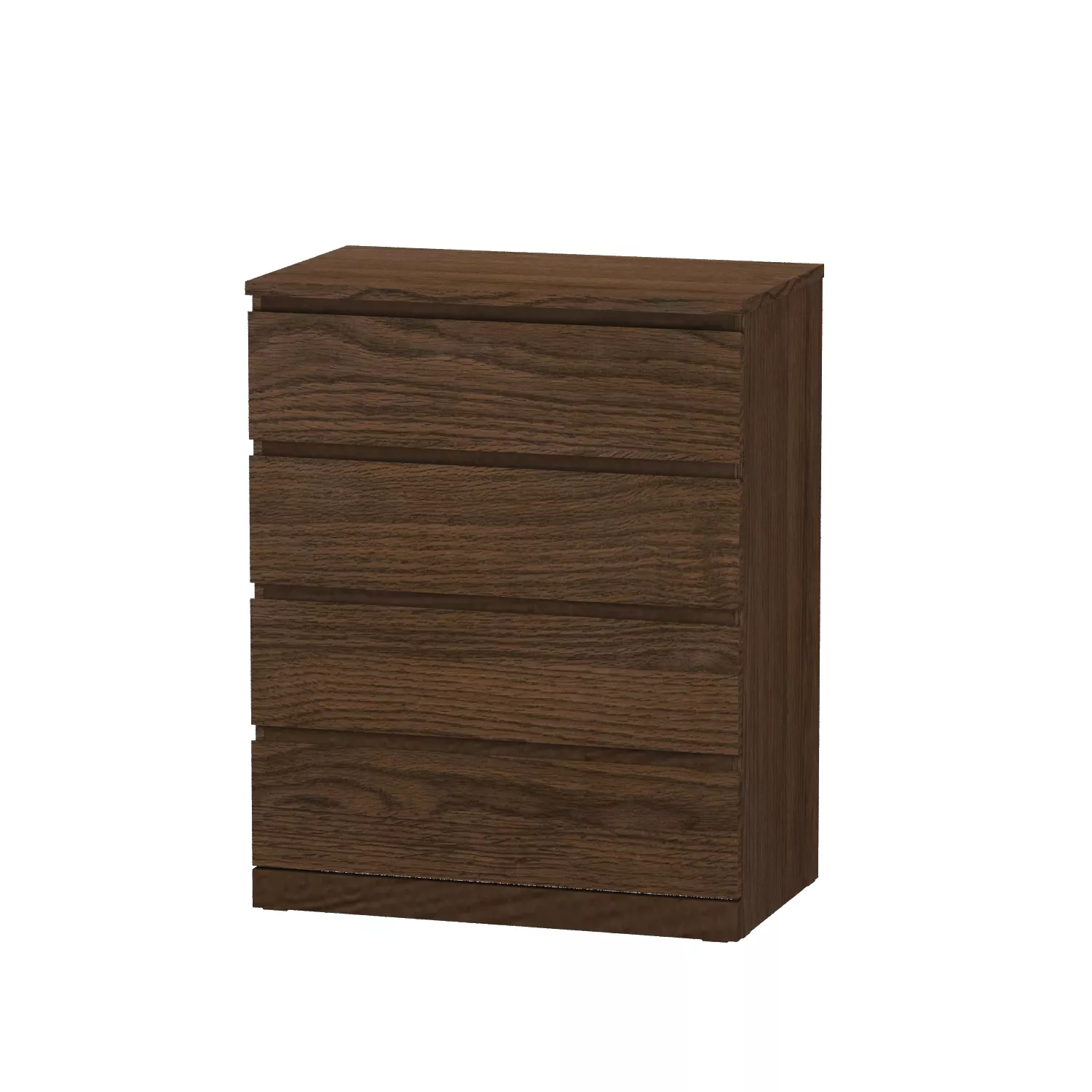 Комод Варма Прайм 4 ясень, коричневый