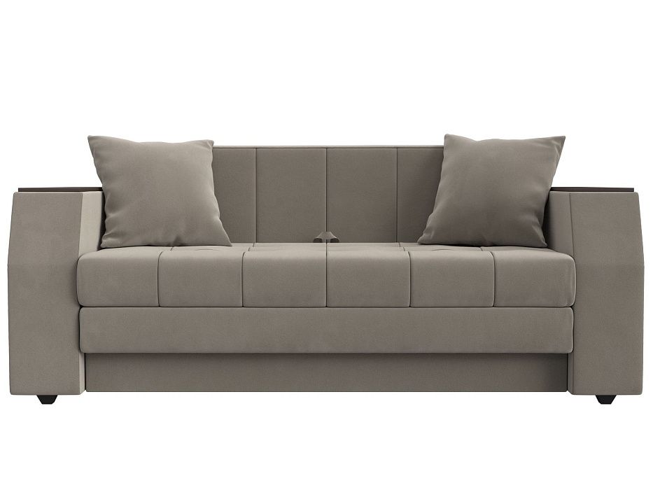 Диван прямой Атлант мини Микровельвет