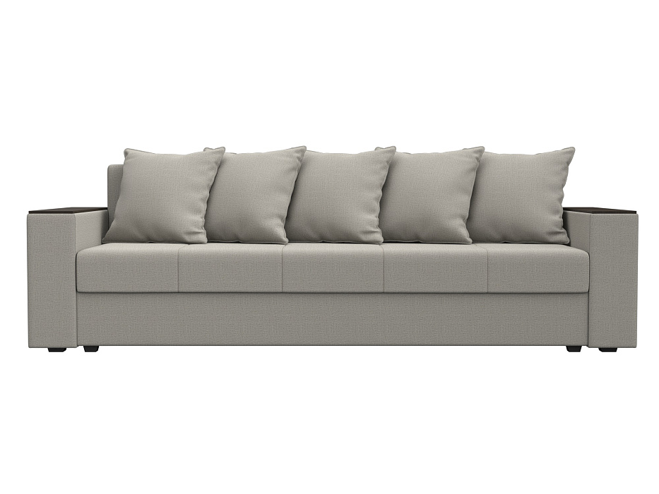 Диван прямой Дубай Лайт полки слева Рогожка