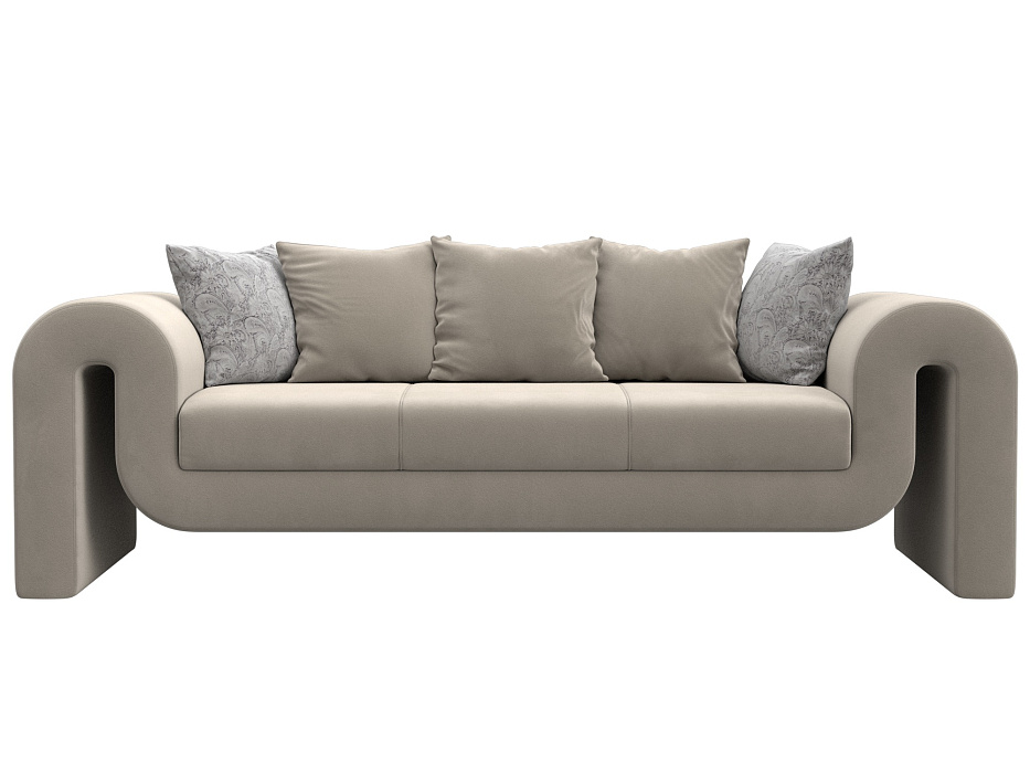 Диван прямой Волна Микровельвет\Велюр