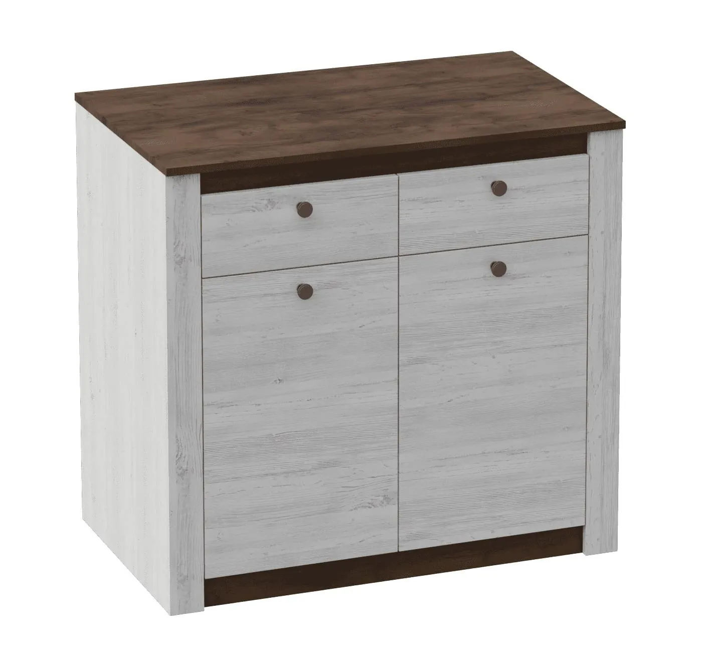 Тумба 2 дв. 2 ящ. Даллас