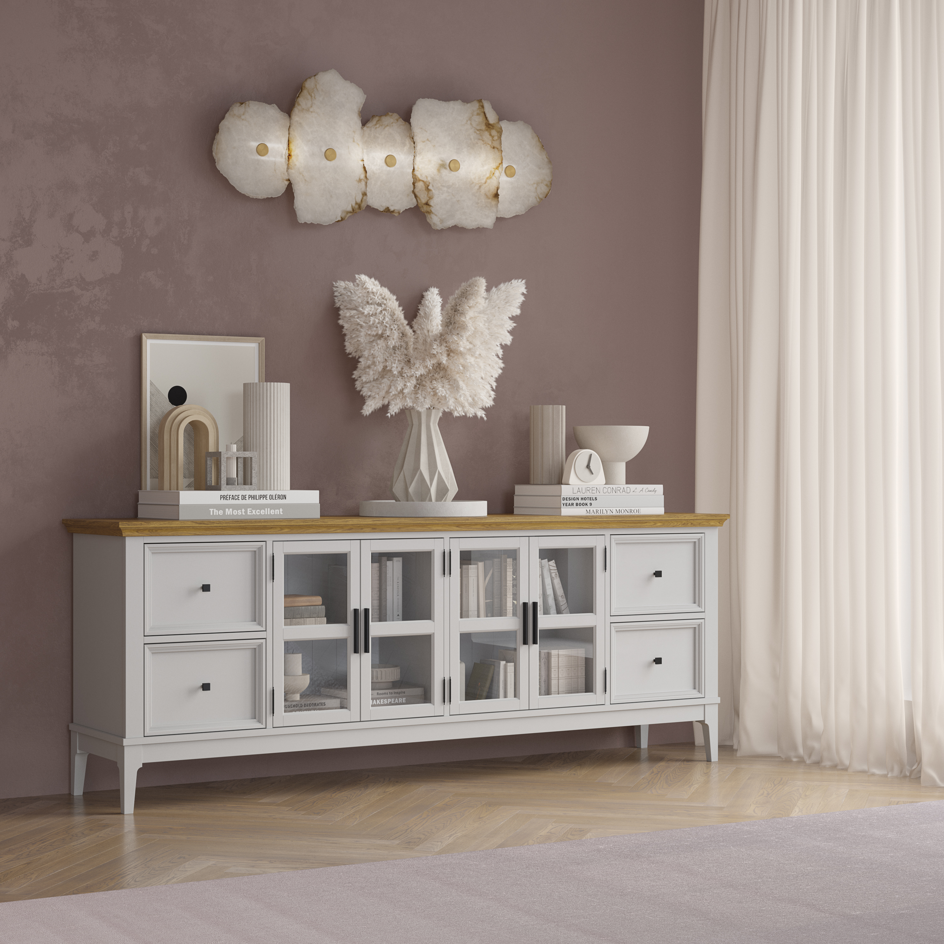 Тумба ТВ Квадро-С 44