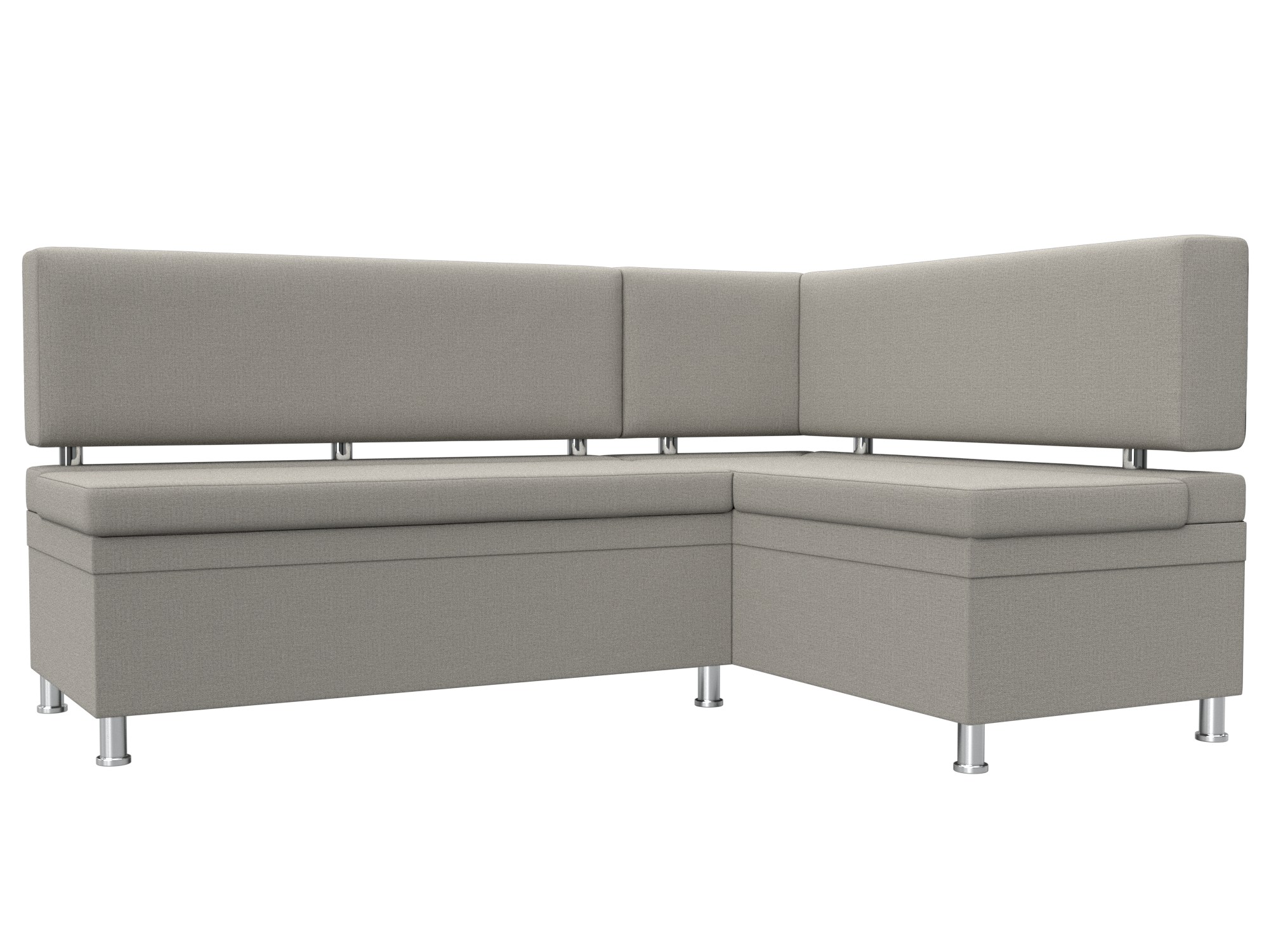 Диван кухонный угловой Стайл правый угол Рогожка