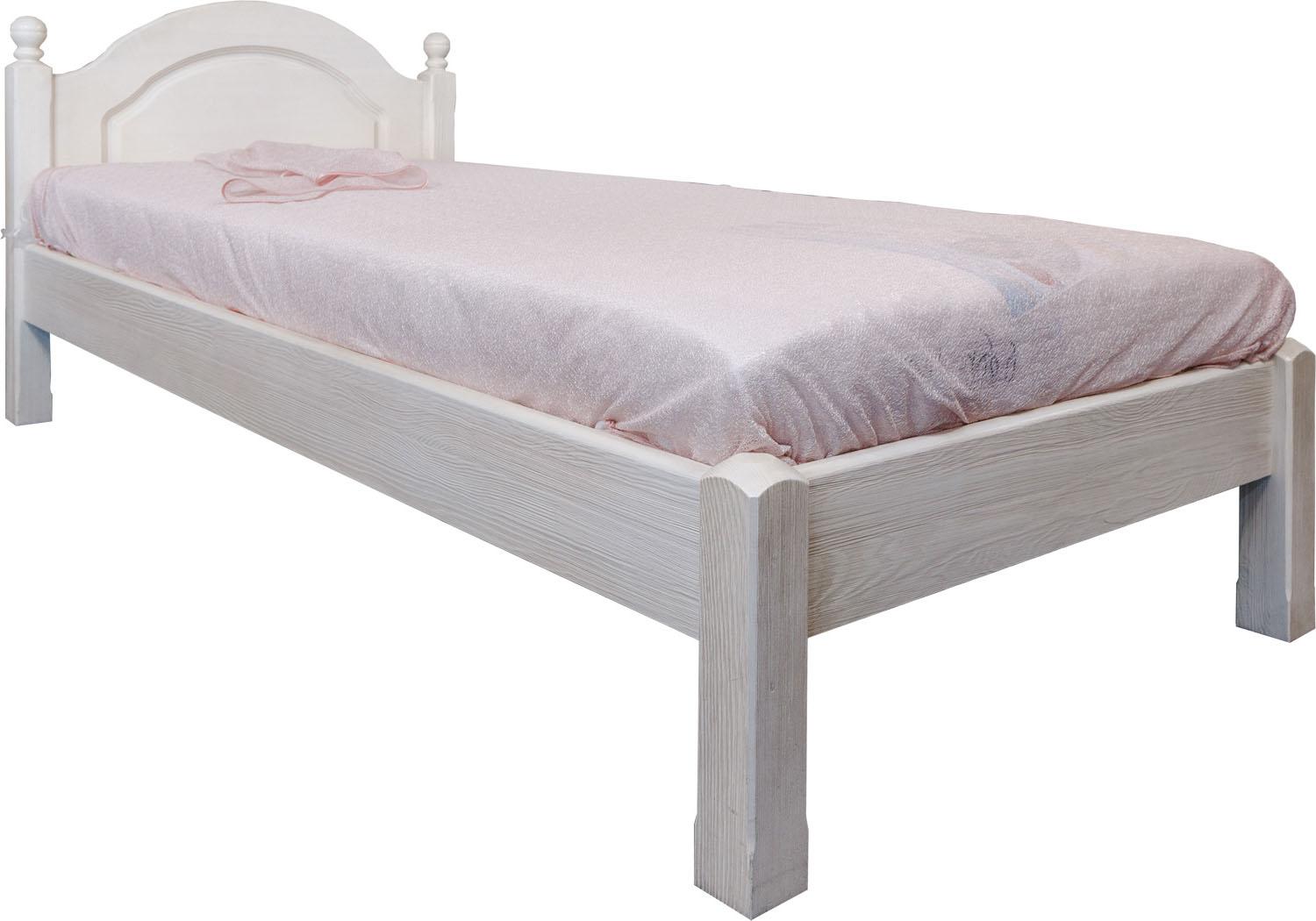 Кровать одинарная 1-09 Лотос БМ2.701.1.13