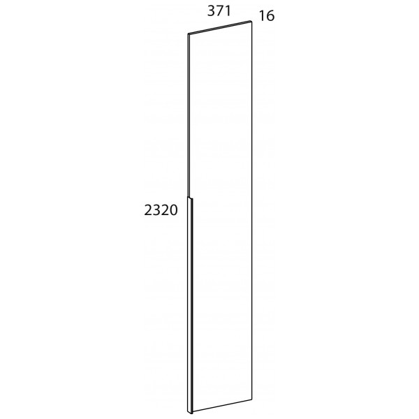 Дверь TETRA 37/232 GLD