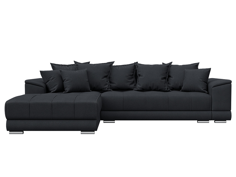 Диван угловой НордСтар левый угол Замша