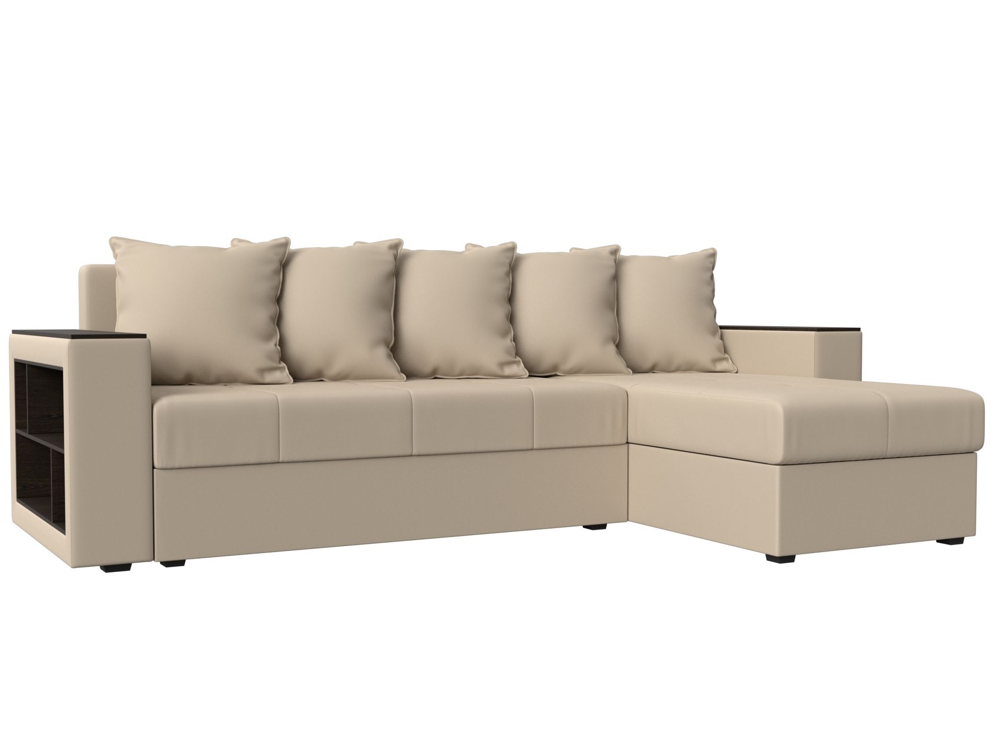 Диван угловой Дубай Лайт правый угол Экокожа