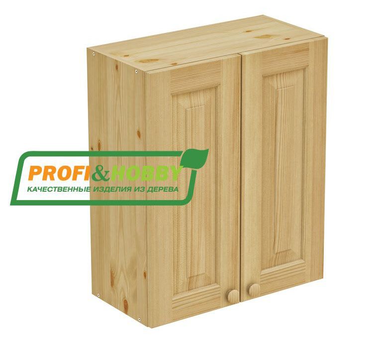 Шкаф настенный 2 двери 600*720 филенка