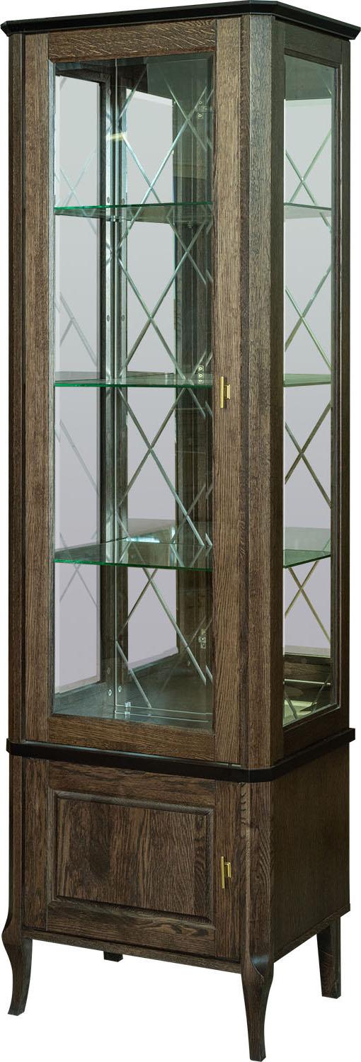 Шкаф с витриной Нокс П4.988.0.01-01