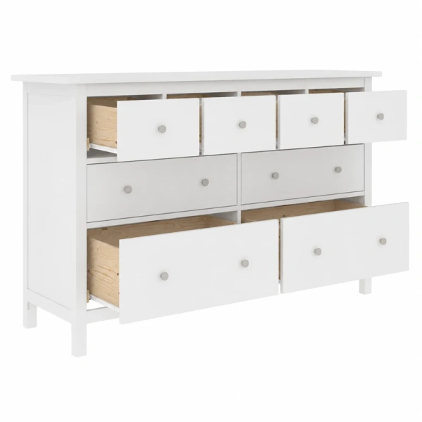 Комод Кантри Hemnes 08 ММЦ (Белый лак)