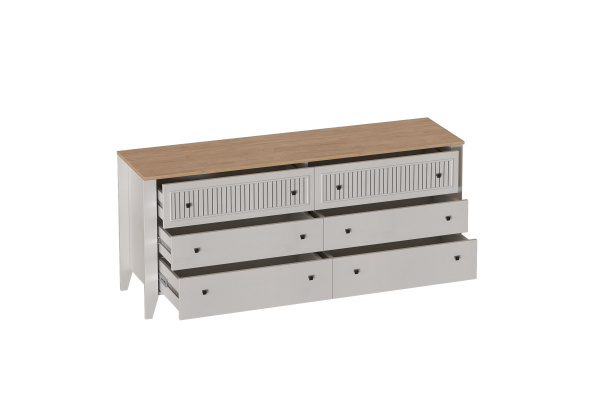 Комод 6 ящ Валенсия