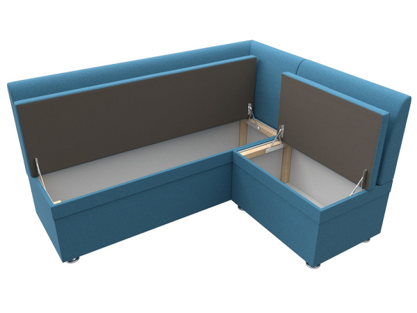 Диван кухонный угловой Уют правый угол Рогожка