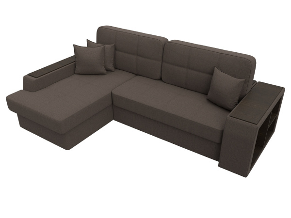 Диван угловой Брюссель левый угол Рогожка