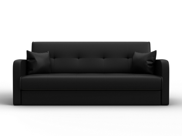 Диван-книжка Надежда Экокожа (Черный)