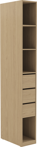 Консоль Калипсо с ящиками (Дуб седан/Графит)