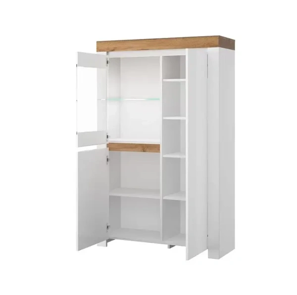 Шкаф с витриной 1V2D TAURUS