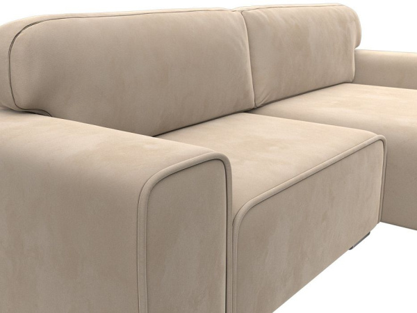 Диван угловой Лига-029 правый угол Велюр