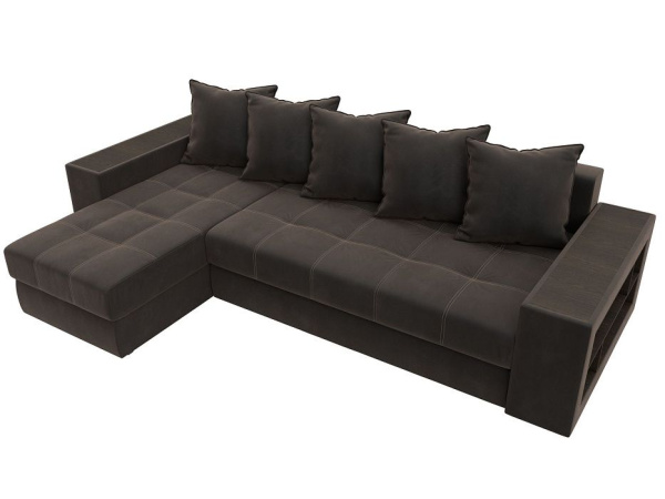 Диван угловой Дубай левый угол Велюр