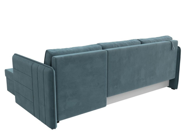 Диван угловой Слим правый угол Велюр