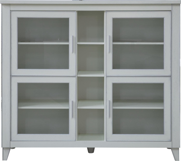 Шкаф Амадей П6.635.0.22 (Слоновая кость с серебром)