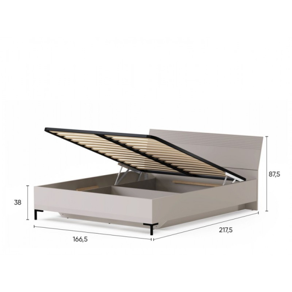 Кровать с подъемным механизмом DOMENICA LOZ160х200