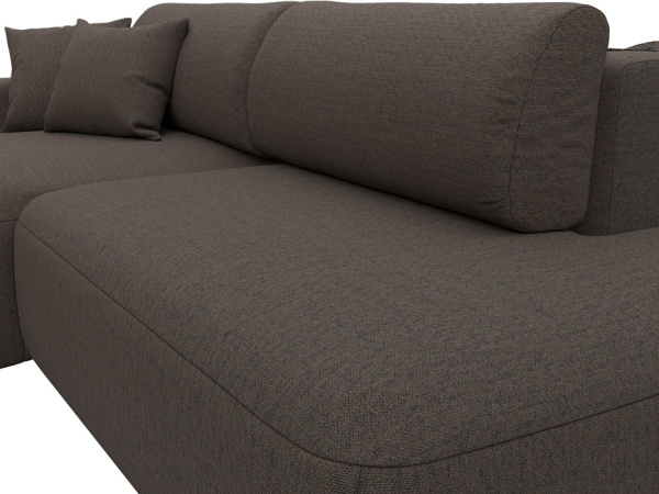 Диван угловой Лига-036 НПБ Модерн левый угол Рогожка