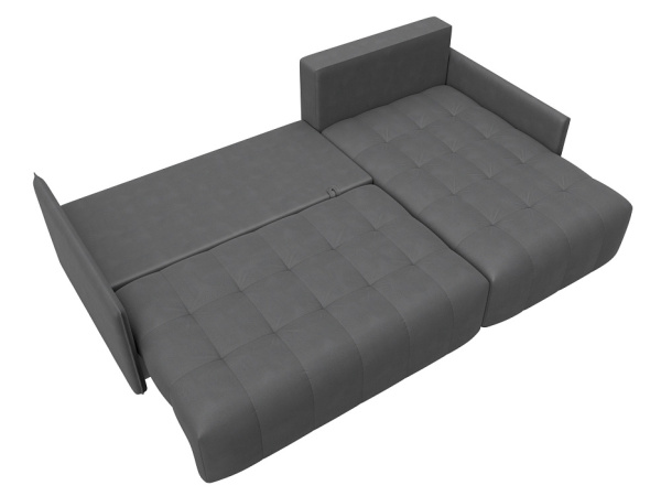 Диван угловой Лига-054 НПБ угол универсальный Замша