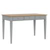Стол письменный Ольса 003 (Серый 7042/Антик 24)